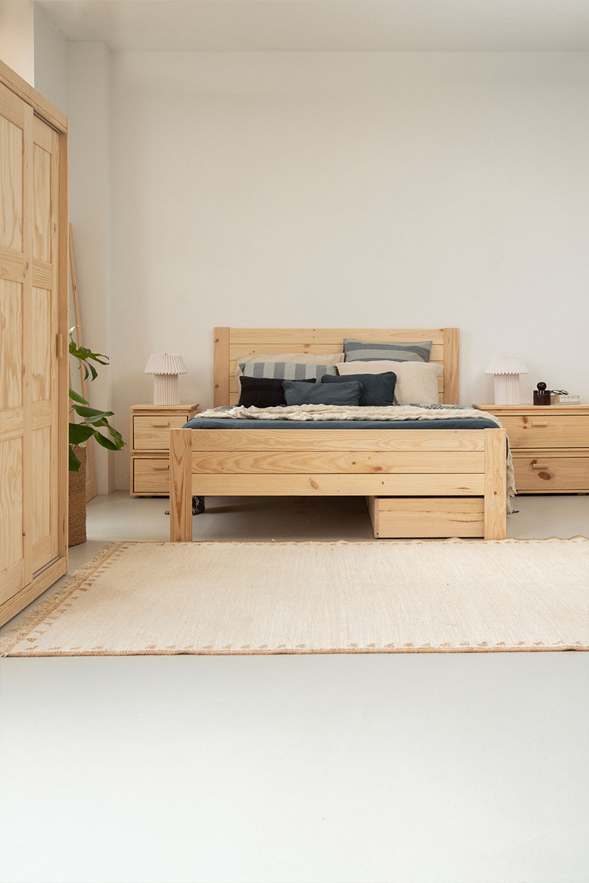Imagen de ambiente 5 para:Caj&oacute;n de madera para camas de 80cm y matrimonio